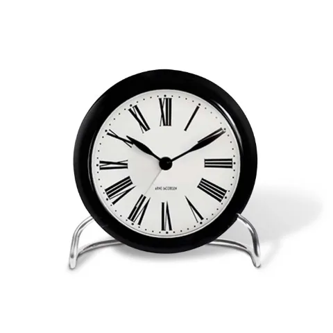 Arne Jacobsen Roman bordur Ø11 cm i sort og hvid