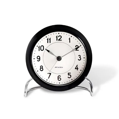 Arne Jacobsen Station bordur Ø11 cm i sort og hvid