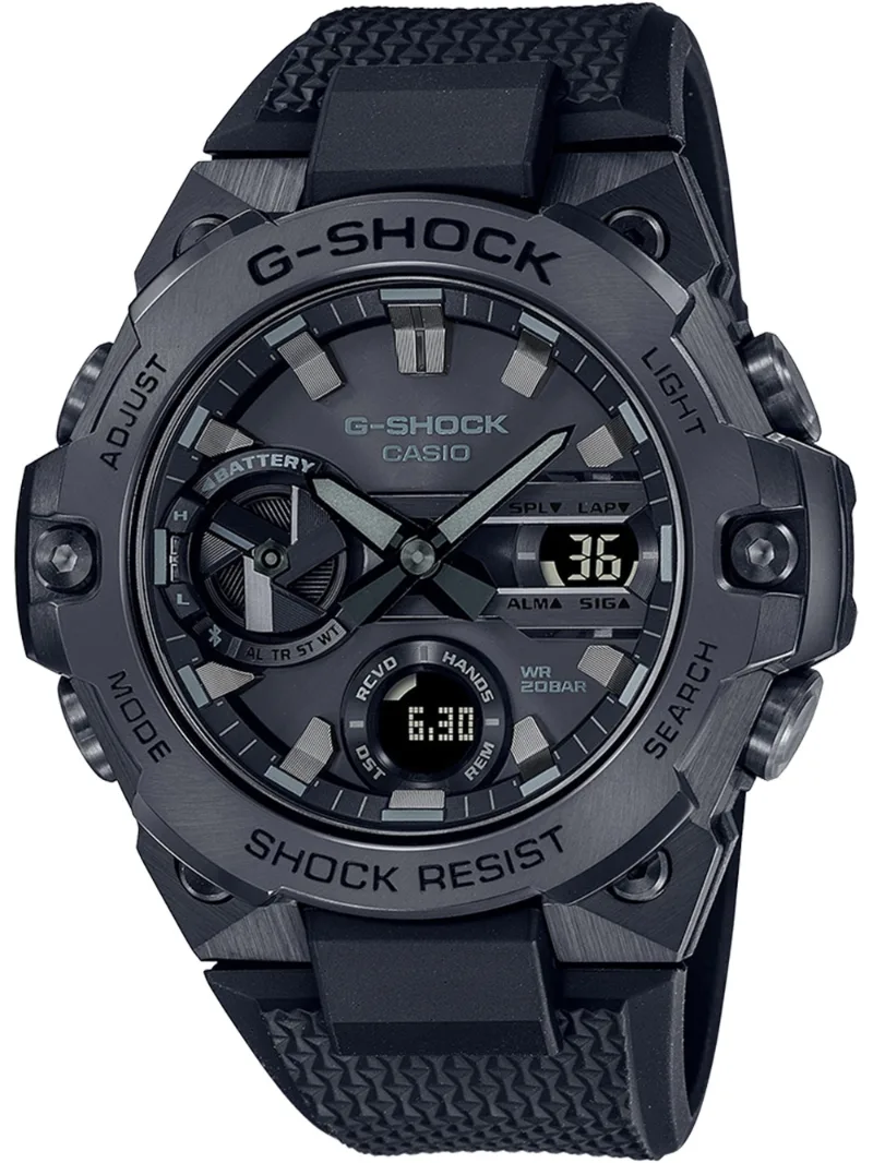 Casio GST-B400BB-1AER Herreur G-Shock G-Steel Radiostyret