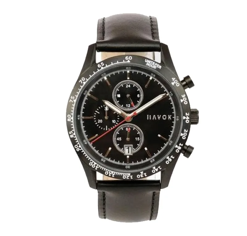 Elliot Havok Racer Cronograf Black Herreur
