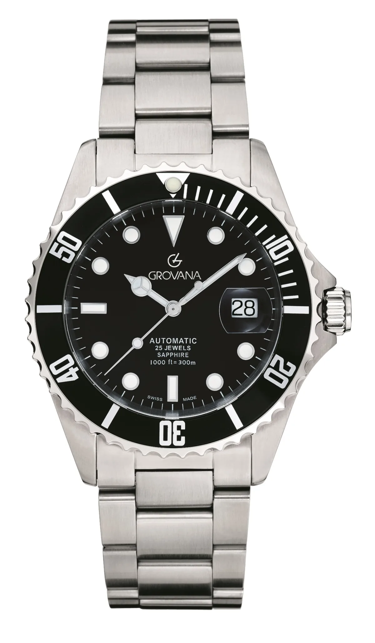 Grovana Key West Ocean Diver Black Herreur