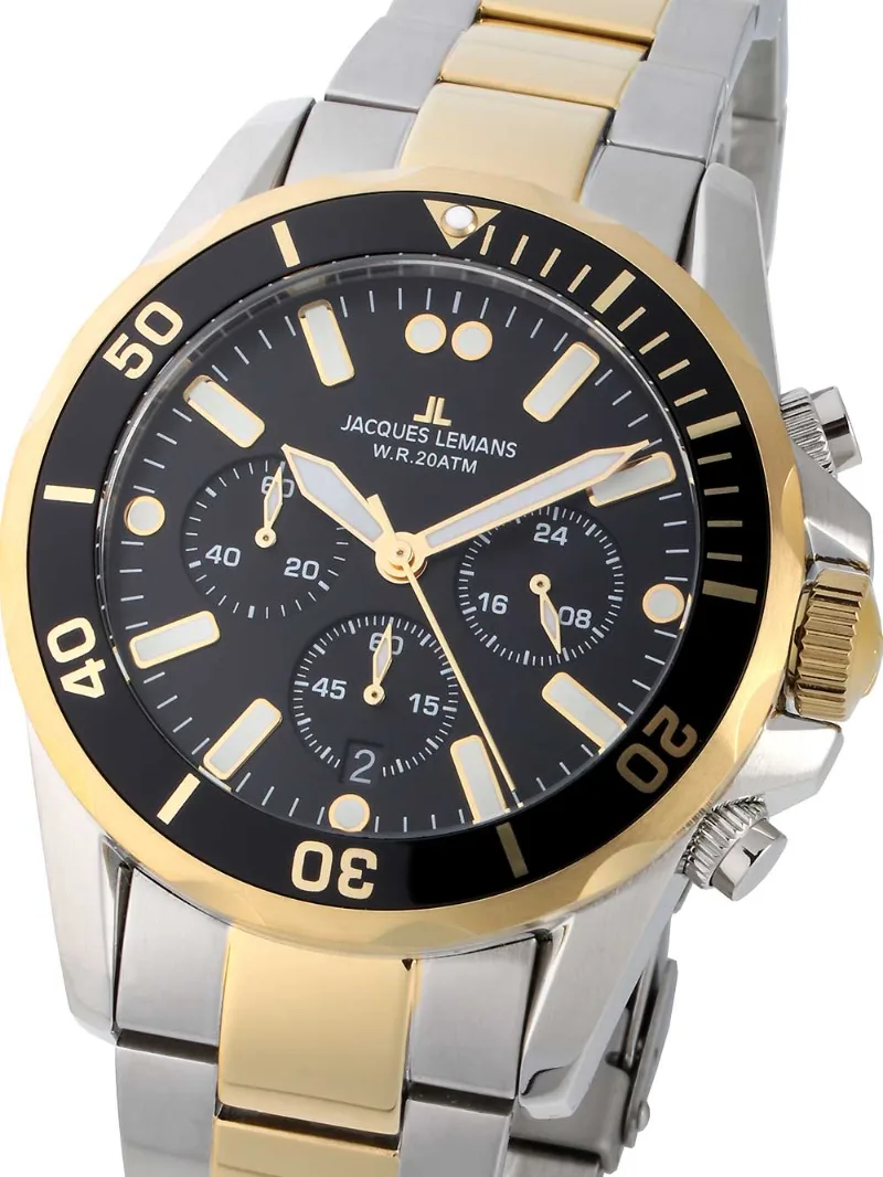 Jacques Lemans 1-2091I Herreur Liverpool Chronograph