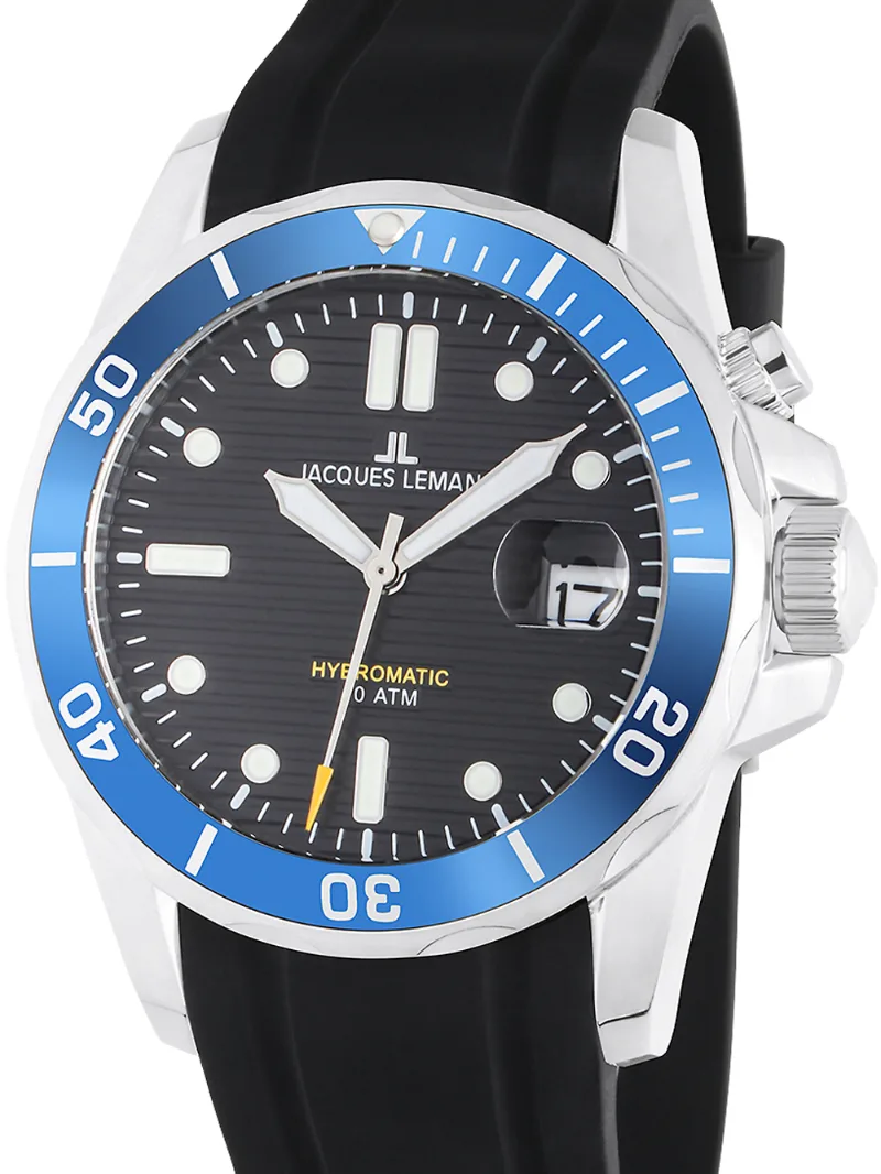 Jacques Lemans 1-2170D Herreur Hybromatic Diver