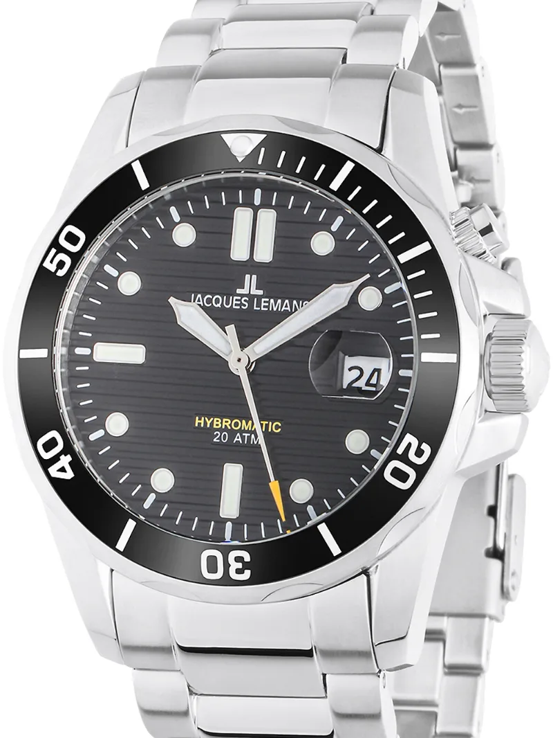 Jacques Lemans 1-2170G Herreur Hybromatic Diver