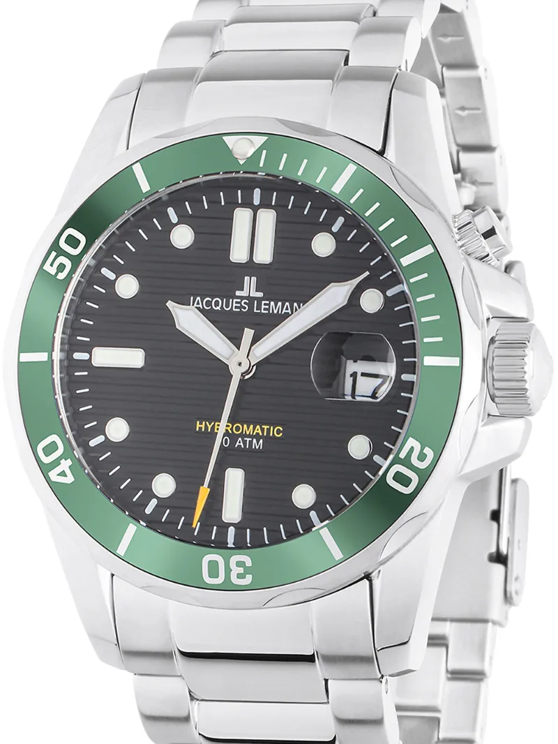 Jacques Lemans 1-2170K Herreur Hybromatic Diver
