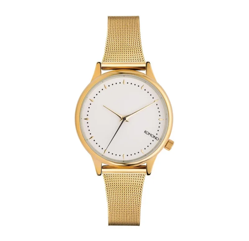 KOMONO Estelle Royale Gold and White Dameur