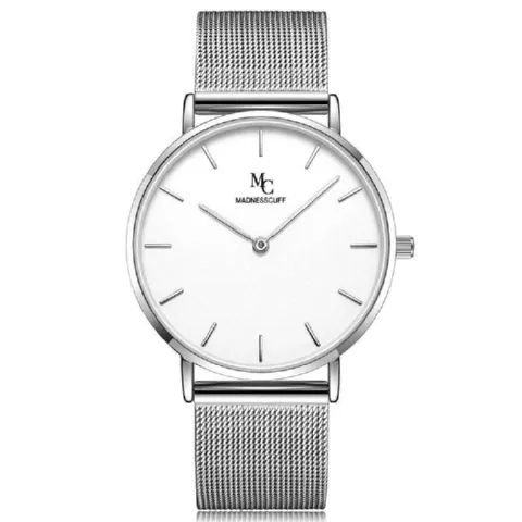 MADNESSCUFF LA Classic Silver White - Gold Mesh dameur