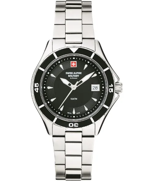 Swiss Alpine Military by Grovana Lady Black dameur