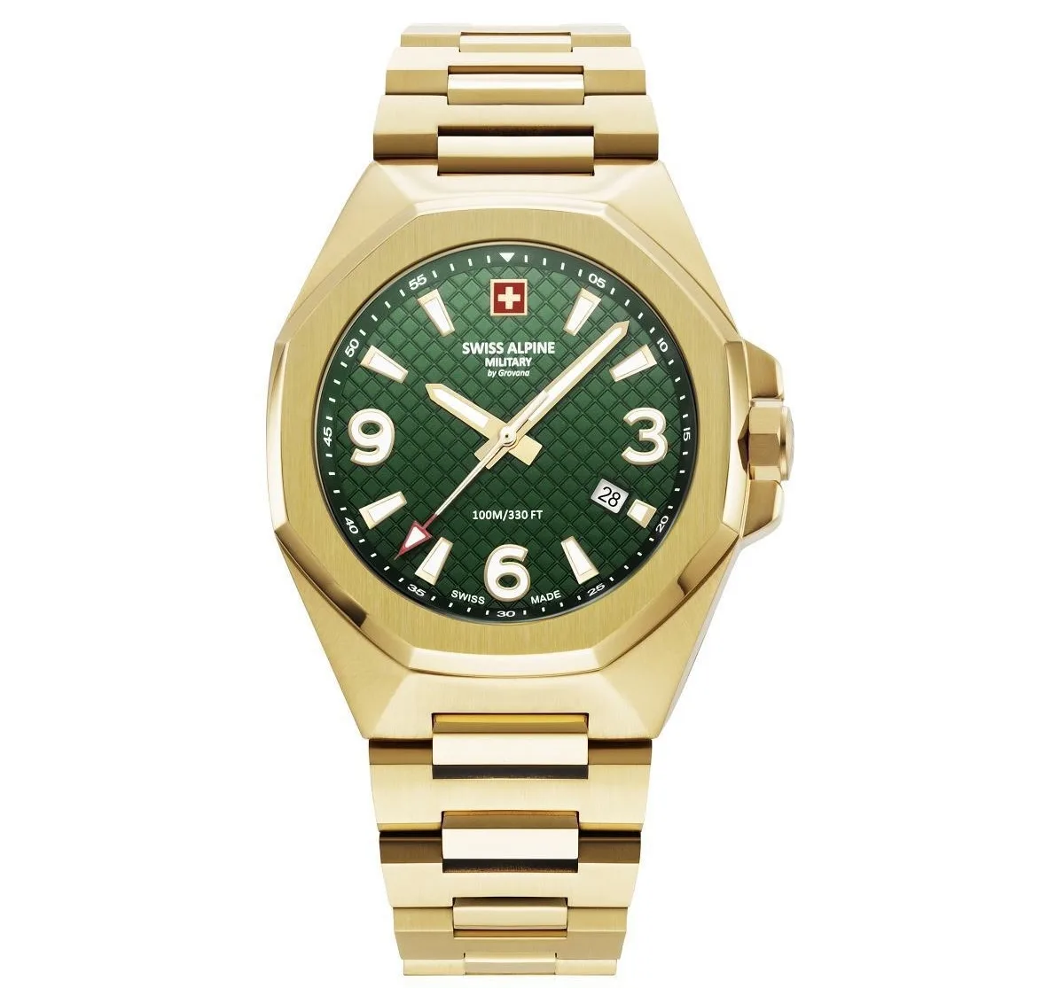 Swiss Alpine Military Typhoon Green Herreur